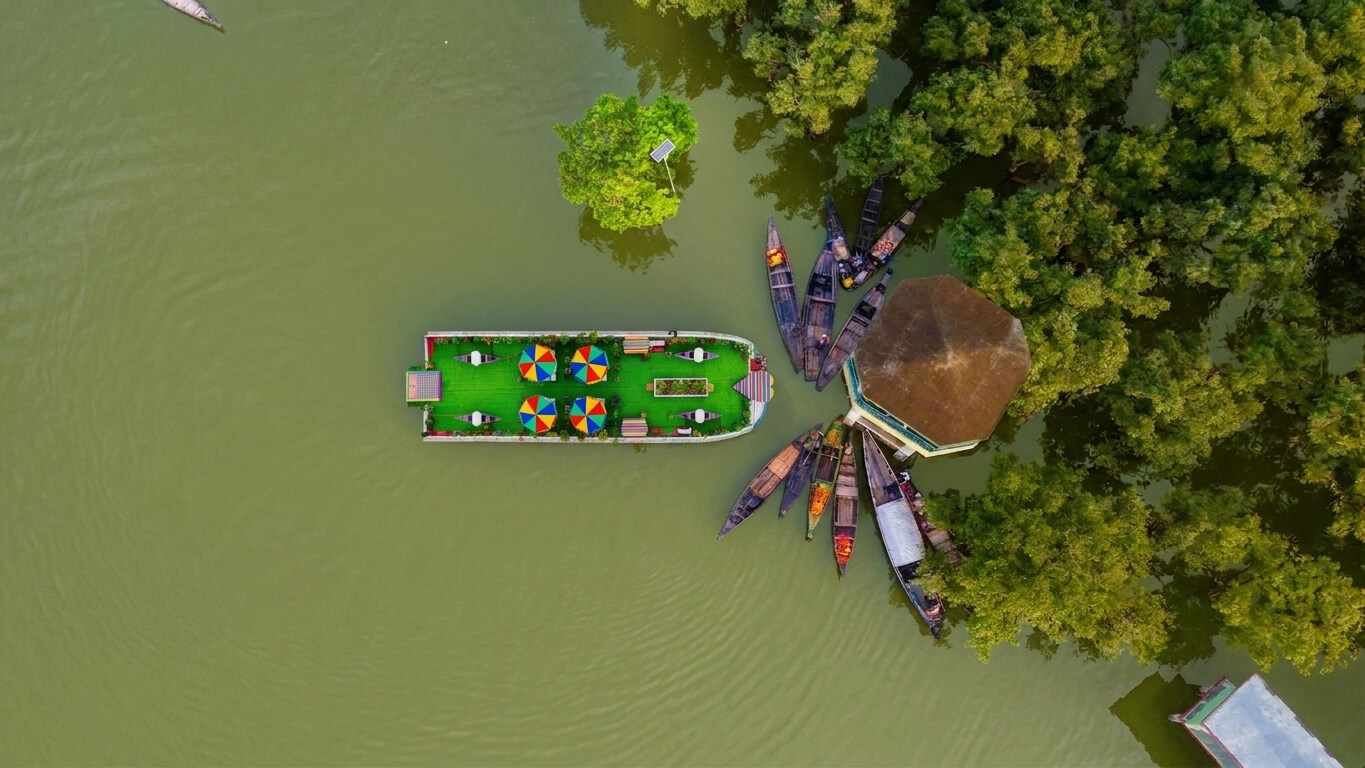 Tanguar Haor Houseboat Experince at Hoarer Sultan